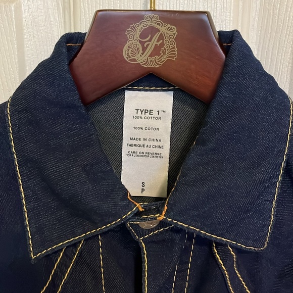 Levi’s Type 1 denim shirt/jacket with contrast stitch - Picture 3 of 4